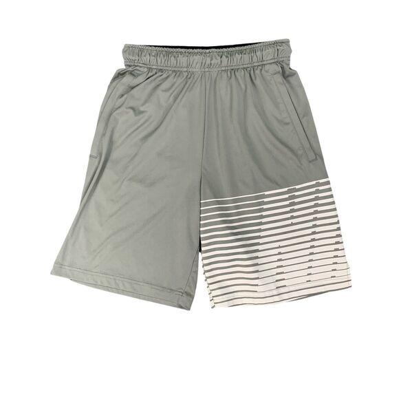 Nike Shorts Mens S Small Titanium Grey Dri Fit Training Elastic Waist Drawstring - Picture 1 of 12